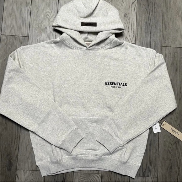 Essentials Gray Hoodie - Picture 2 of 2